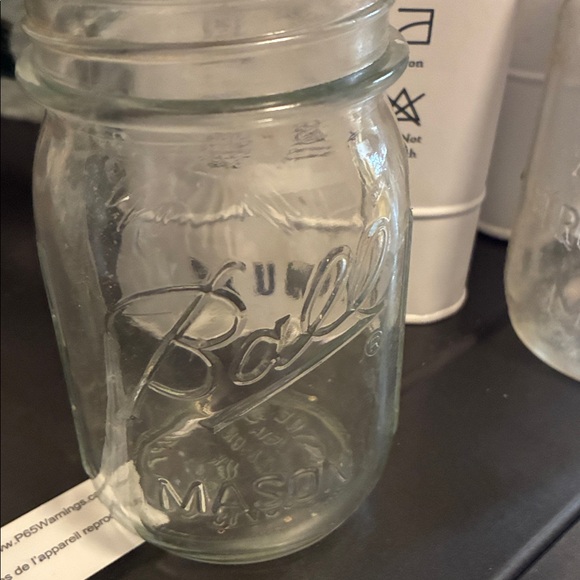 1970 vintage Ball mason w sunflower Black eyed Susan - Picture 2 of 4